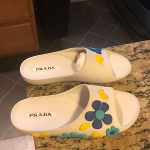 Prada Slides Authentic dust bag & box incld